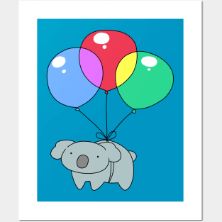 Balloon Koala Posters and Art